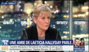 "Je trouve aberrant de déshériter ses enfants", déclare Nadine Morano sur la succession de Johnny Hallyday