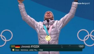 JO 2018 : Combiné nordique - Grand tremplin : Le podium
