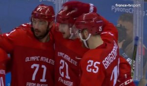 JO 2018 : Hockey  - Quarts de finale  : Les Athlètes Olympiques Russes dans le dernier carré