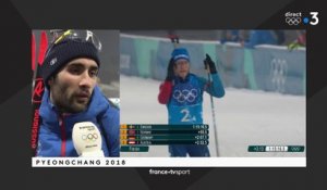 JO 2018 : Biathlon - Relais Hommes Martin Fourcade : "Il faudra être meilleur à l'avenir"