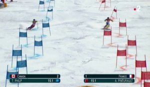 JO 2018 : Ski alpin - Equipes mixtes 8es : La France sort le Canada et file en quarts