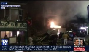 Royaume-Uni: 4 blessés graves dans une explosion à Leicester