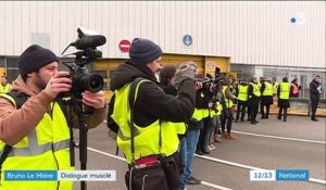 Bruno Le Maire : dialogue musclé à l'usine PSA