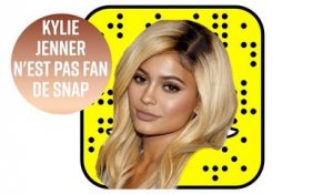 Kyle Jenner n'est plus fan de Snapchat