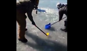 Voilà comment on joue au curling en Russie