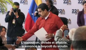 Venezuela: Maduro officiellement candidat à la présidentielle
