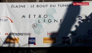 Métro de Rennes Le bout du tunnel