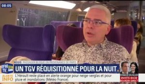 Ces passagers racontent leur nuit dans un TGV à Montpellier