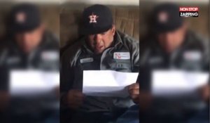 Un homme fond en larmes en apprenant qu’il est désormais légalement le père de sa belle-fille (Vidéo)