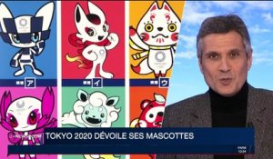 Tokyo dévoile ses mascottes pour les Jeux olympiques de 2020