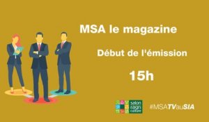 MSA, le magazine : l'emploi en agriculture