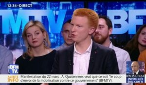 Pouvoir d'achat: "Nous sommes en présence d'une fake news" de Macron, dit Quatennens