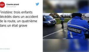 Finistère : Trois enfants tués dans un accident de la route.