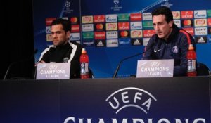 Replay : La conf de presse d'Unai Emery et Dani Alves avant Paris-Madrid