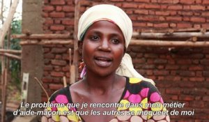 Journée internationale des femmes : portrait d’une aide-maçon