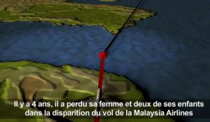 Vol MH370: le deuil impossible de Ghyslain Wattrelos