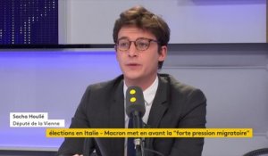 Législatives en Italie : "On constate que l'Italie s'est posée des questions en terme migratoire, en terme sécuritaire, auxquelles on n'a pas su apporter de réponses", assure Sacha Houllié #TEP