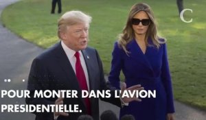 Non, ce n'est toujours pas l'amour fou entre Donald et Melania Trump