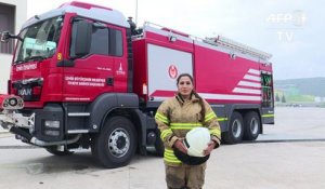 Journée internationale des femmes: portrait d'une femme pompier