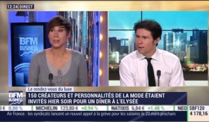 Le Rendez-vous du Luxe: 150 créateurs de mode reçus par Emmanuel Macron à l'Elysée - 06/03