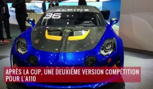 L'Alpine A110 GT4 en vidéo depuis le salon de Genève 2018