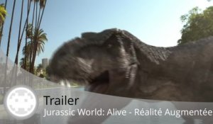 Trailer - Jurassic World: Alive - Démonstration du concept en vidéo