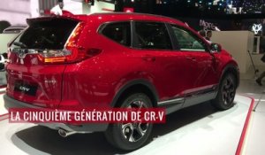 La Honda CR-V 2018 en vidéo au salon de Genève