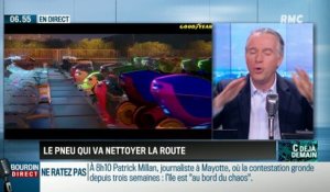La chronique de Frédéric Simottel : Le pneu qui va nettoyer la route - 08/03