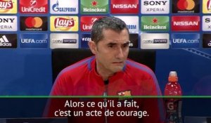 Barça - Valverde salue "l’acte de courage" d’André Gomes