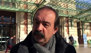 Philippe Martinez à Nice: "Les cheminots n'ont pas besoin de moi pour être galvanisés!"