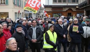 Retraités: à Colmar, "une manifestation extraordinaire"