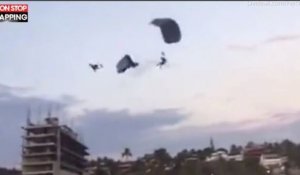 Mexique : Une violente collision entre deux parachutistes fait un mort (vidéo)