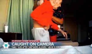 Choc : Un américain place une caméra cachée dans la maison de retraite de son père - Regardez