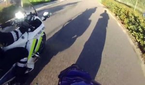 Ce jeune en scooter fait tout pour échapper à la police