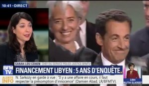 Sarkozy en garde à vue: selon des témoignages, de l'argent liquide circulait dans l'équipe de campagne de 2007