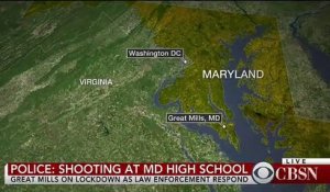 Etats-Unis: Des coups de feu ont été tirés dans un lycée du Maryland, près de Washington