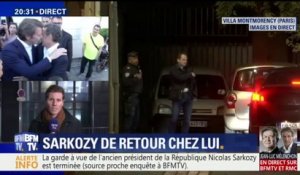 Ce que l'on sait sur la fin de la garde à vue de Nicolas Sarkozy