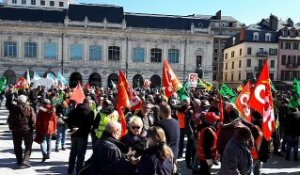 Manifestation à Chambéry