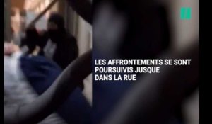 Des étudiants occupant la fac de droit à Montpellier violemment expulsés et frappés par des hommes cagoulés