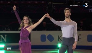 Mondiaux de patinage : Les champions du monde Gabriella Papadakis et Guillaume Cizeron lors du Gala de clôture