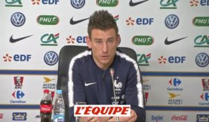 Koscielny «L'état d'esprit a été moins bon» - Foot - Bleus