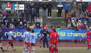 REPLAY SWITZERLAND / LUXEMBOURG - RUGBY EUROPE U18 TROPHY 2018