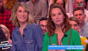 Au tableau : Mélissa Theuriau et Caroline Delage face aux chroniqueurs