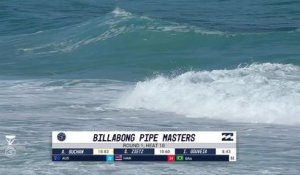 Adrénaline - Surf : Billabong Pipe Masters, Men's Championship Tour - Round 1 heat 10 - Heat Highlights