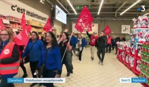 Carrefour : une journée de grève exceptionnelle