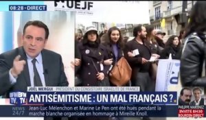 "On a vécu toutes les formes d'antisémitisme", estime le président du consistoire israélite de France Joël Mergui