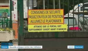 Isère : un conducteur tente de renverser des militaires
