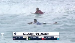 Adrénaline - Surf : Billabong Pipe Masters, Men's Championship Tour - Round 1 heat 9 - Heat Highlights