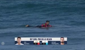 Adrénaline - Surf : Rip Curl Pro Bells Beach, Men's Championship Tour - Round 2 heat 10