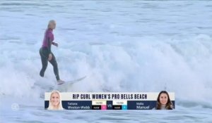 Adrénaline - Surf : Rip Curl Women's Pro Bells Beach, Women's Championship Tour - Round 2 heat 6